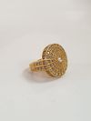 Anel Antonio Bernardo Power ouro amarelo 18K
