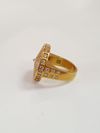 Anel Antonio Bernardo Power ouro amarelo 18K
