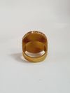 Anel Antonio Bernardo Power ouro amarelo 18K