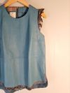 Blusa Juliana Sanmartin couro