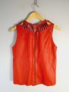 Blusa Tassia Ely couro