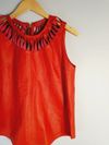 Blusa Tassia Ely couro