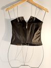 Corselet Tassia Ely couro