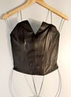 Corselet Tassia Ely couro