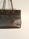 Bolsa Bottega Venetta Intrecciato Lace Tote