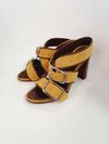 Sandália Alexandre Birman Effie 90 Butterscotch/Sienna