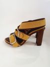 Sandália Alexandre Birman Effie 90 Butterscotch/Sienna