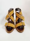 Sandália Alexandre Birman Effie 90 Butterscotch/Sienna