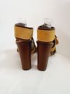Sandália Alexandre Birman Effie 90 Butterscotch/Sienna