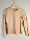 Blusa Francy Vasconcelos couro