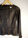 Blusa Tannerie couro