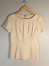 Blusa FIG couro