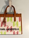Bolsa Karl Lagerfeld Monogram Tote Bag