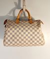 Bolsa Louis Vuitton Speedy 30 Damier Azur