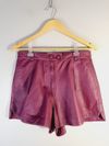 Shorts Tannerie couro