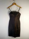 Vestido Carmim couro