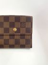 Carteira Louis Vuitton Elise Damier Ebene