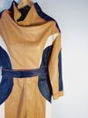 Vestido Juliana Sanmartin couro