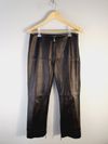 Calça Cris Barros couro