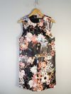 Vestido Carina Duek couro