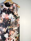 Vestido Carina Duek couro