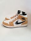 Tênis Nike Air Jordan 1 Mid SE Brushstroke Paint Splatter