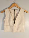 Blusa Tannerie couro