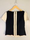 Blusa Juliana Sanmartin couro