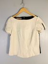 Blusa Juliana Sanmartin couro