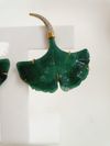 Brinco Silvia Furmanovich Ginkgo Biloba ouro 