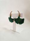 Brinco Silvia Furmanovich Ginkgo Biloba ouro 