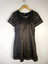 Vestido Tassia Ely couro