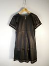 Vestido Tassia Ely couro