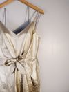 Vestido Juliana Sanmartin couro