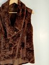 Colete Brunello Cucinelli couro
