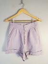 Shorts Tannerie couro