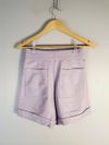 Shorts Tannerie couro