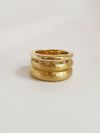 Anel HStern Luise ouro amarelo 18K