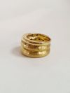 Anel HStern Luise ouro amarelo 18K