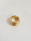 Anel HStern Luise ouro amarelo 18K
