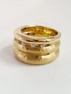 Anel HStern Luise ouro amarelo 18K