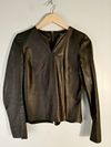 Blusa AT couro