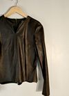 Blusa AT couro