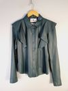 Camisa Tannerie couro