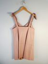 Vestido Tannerie couro