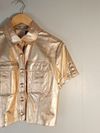 Camisa Tassia Ely couro