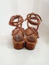 Sandália Alexandre Birman Donna Woven 90 Guava/Rum