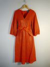 Vestido Cruise couro