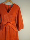 Vestido Cruise couro