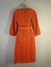 Vestido Cruise couro
